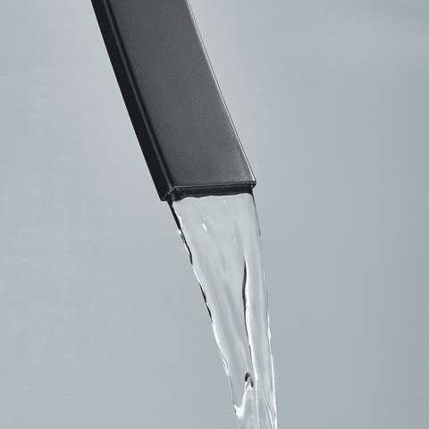 Glass Elite Single Handle Wall-Mount Bathroom Faucet