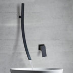 Glass Elite Single Handle Wall-Mount Bathroom Faucet