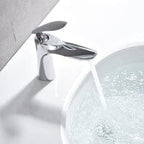 Voltz Low Spout Single Handle Bathroom Mixer Faucet