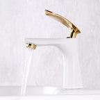 Voltz Low Spout Single Handle Bathroom Mixer Faucet