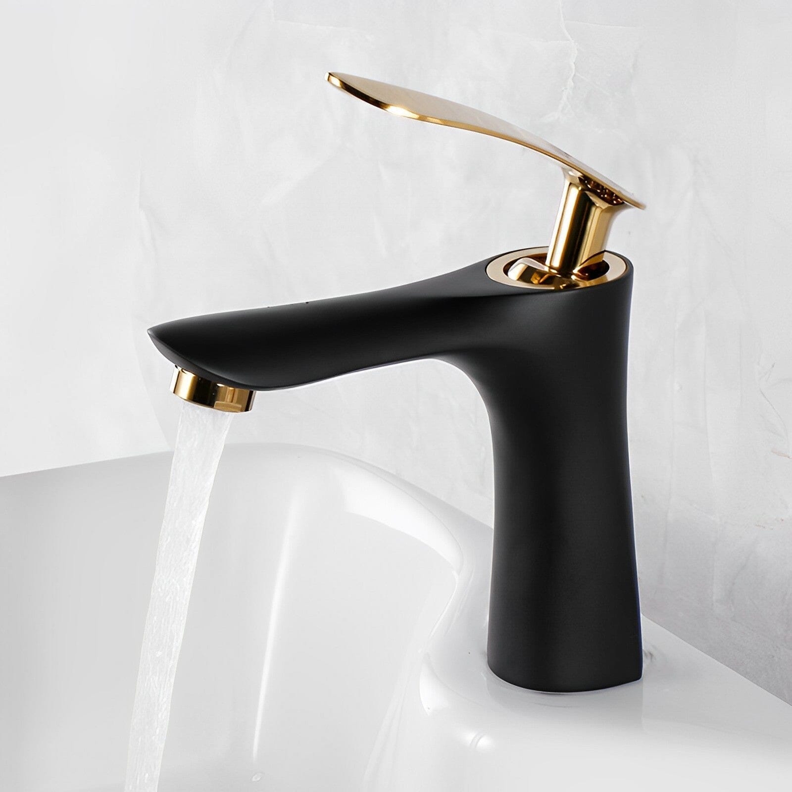 Voltz Low Spout Single Handle Bathroom Mixer Faucet