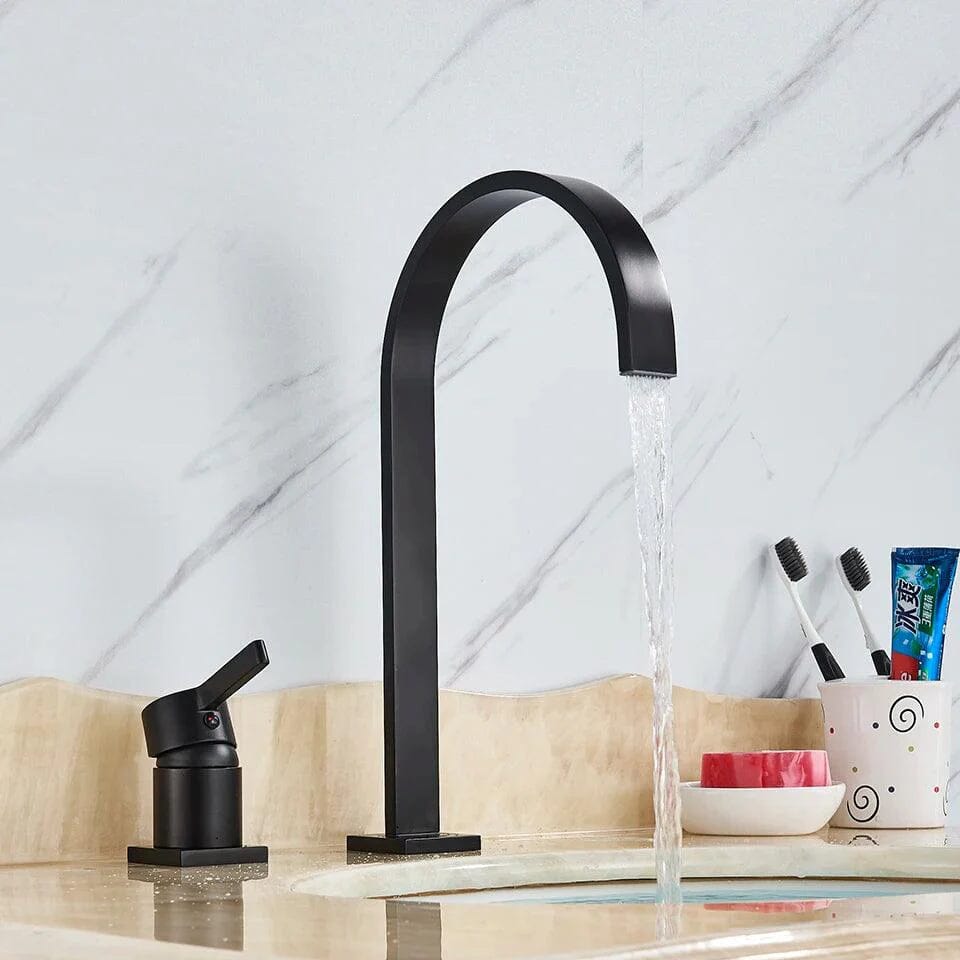 Eirelez High Spout Single Handle Bathroom Faucet