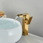 LED Waterfall Single-Handle Bathroom Faucet