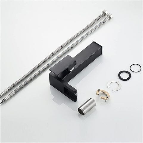 Trover Waterfall Bathroom Faucet with LED Single Handle
