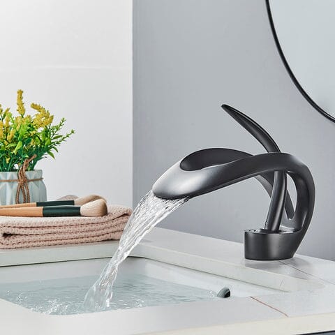 Holtz Waterfall Single-Handle Bathroom Faucet