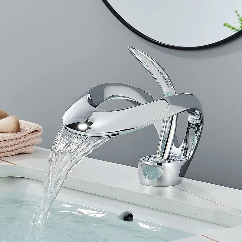 Holtz Waterfall Single-Handle Bathroom Faucet