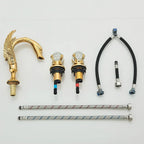 Globy Swan Countertop Bathroom Faucet