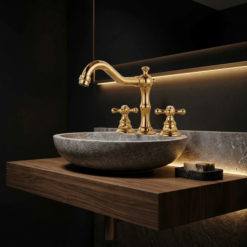 Glorym Countertop Bathroom Faucet