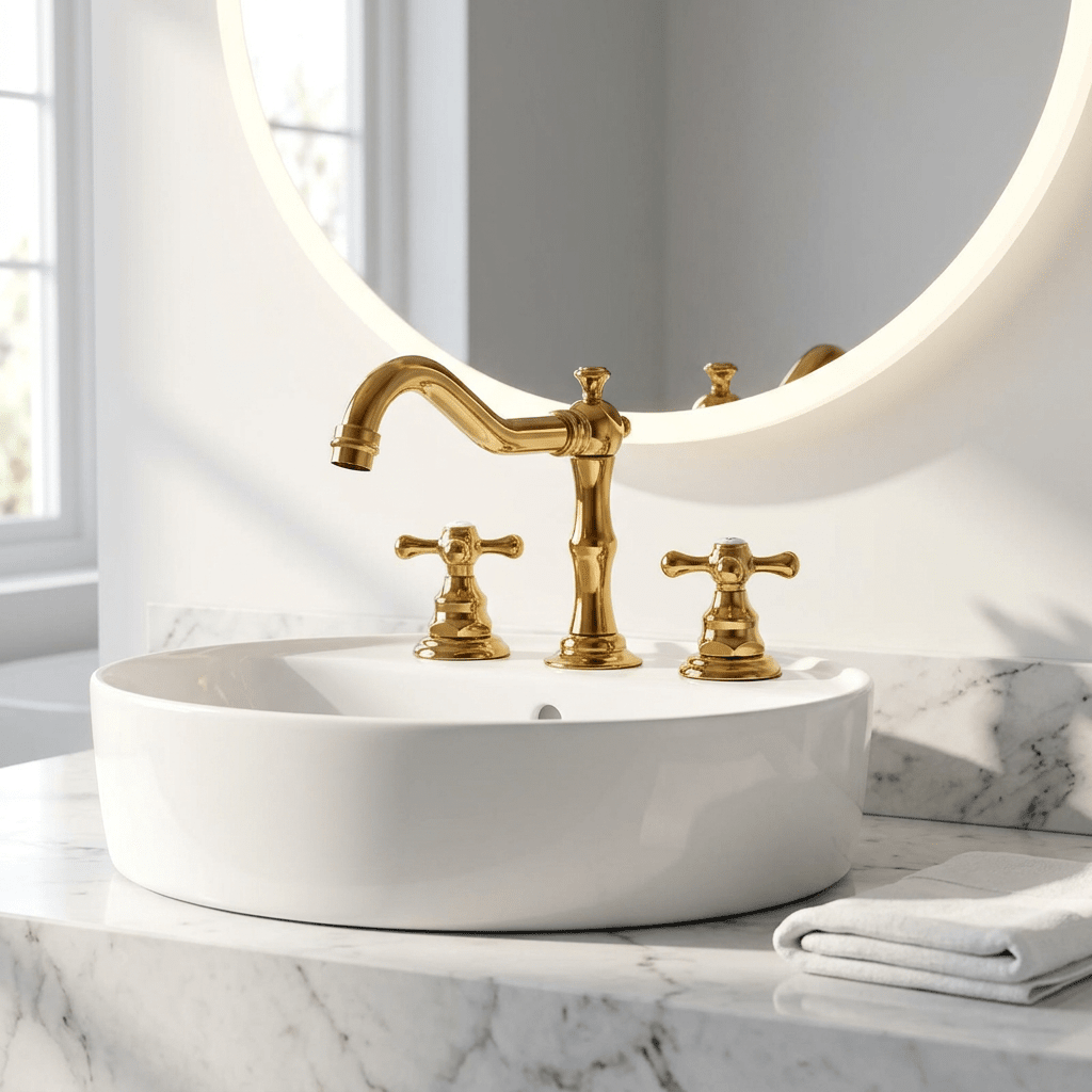 Glorym Countertop Bathroom Faucet