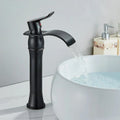 Beeno Gold High-Spout Single-Handle Luxury Bathroom Faucet
