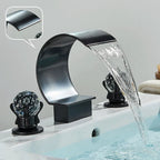 Orlando Double-Handle Waterfall Bathroom Faucet