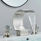 Orlando Double-Handle Waterfall Bathroom Faucet