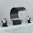 Orlando Double-Handle Waterfall Bathroom Faucet