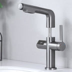 Tower Digital Single-Handle Bathroom Faucet