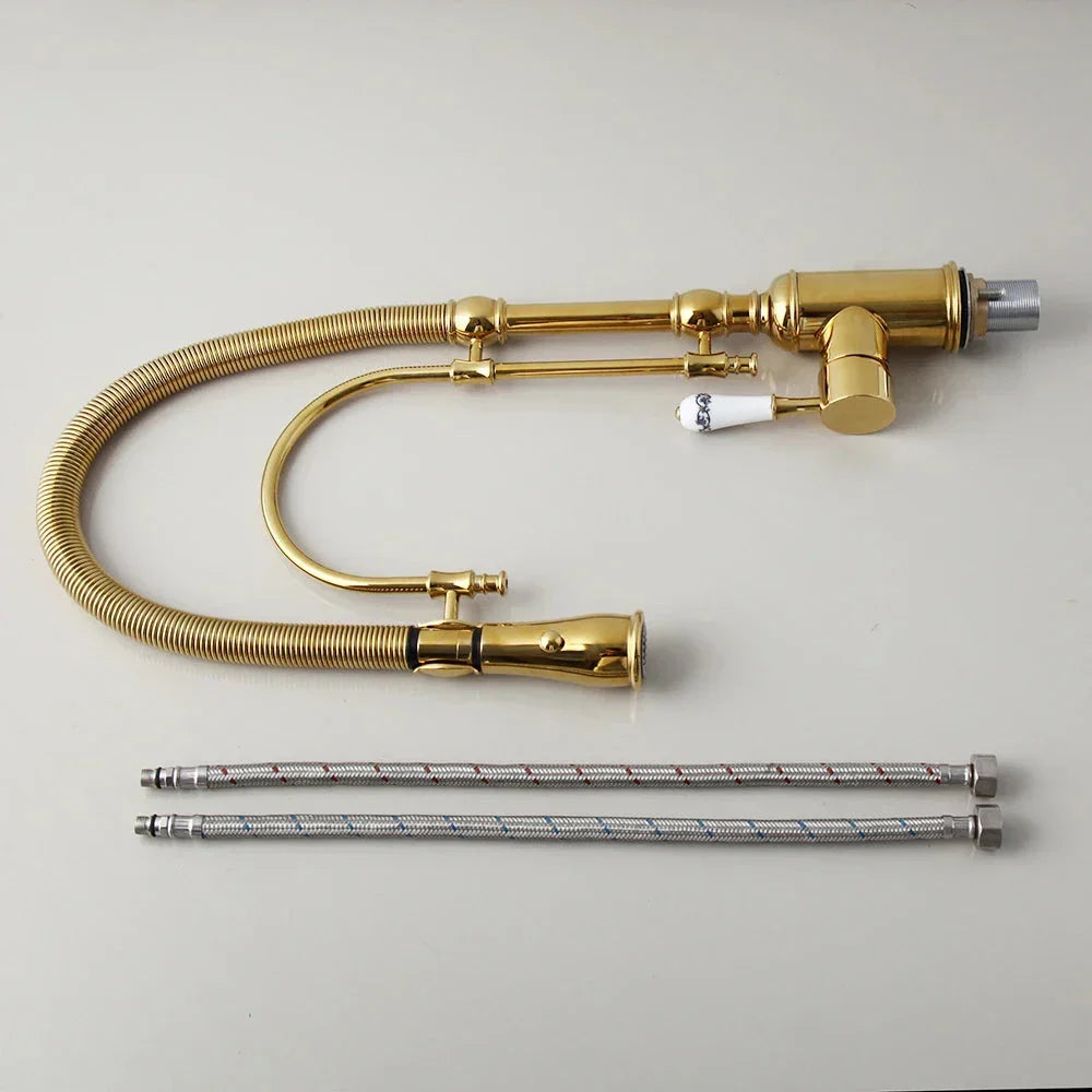 A’qua Antique Gourmet Countertop Kitchen Faucet