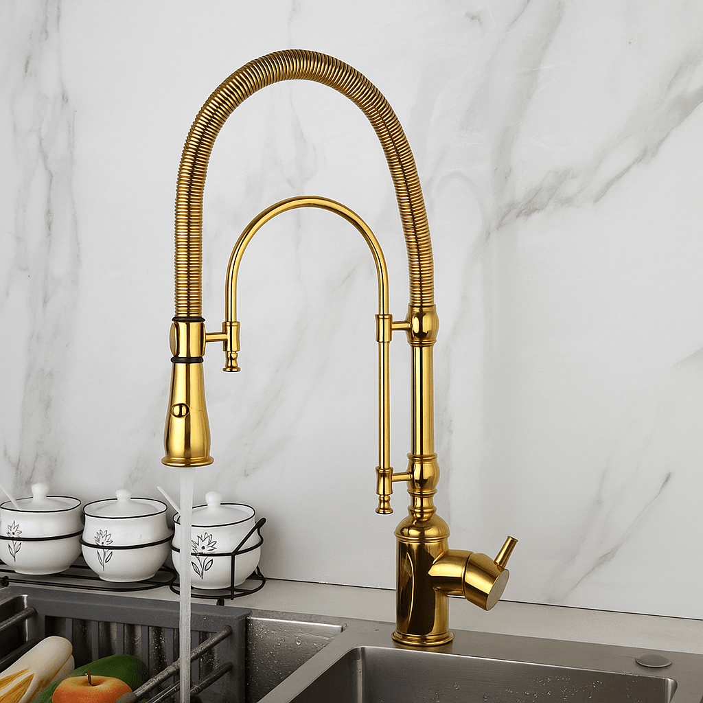 A’qua Antique Gourmet Countertop Kitchen Faucet