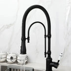 A’qua Antique Gourmet Countertop Kitchen Faucet