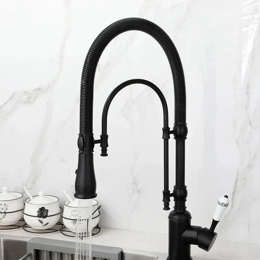 A’qua Antique Gourmet Countertop Kitchen Faucet