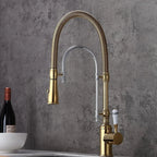 A’qua Antique Gourmet Countertop Kitchen Faucet