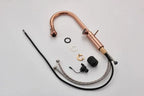 Luxury Tanger Rose Gold Gourmet Countertop Kitchen Faucet