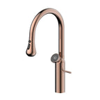 Luxury Tanger Rose Gold Gourmet Countertop Kitchen Faucet