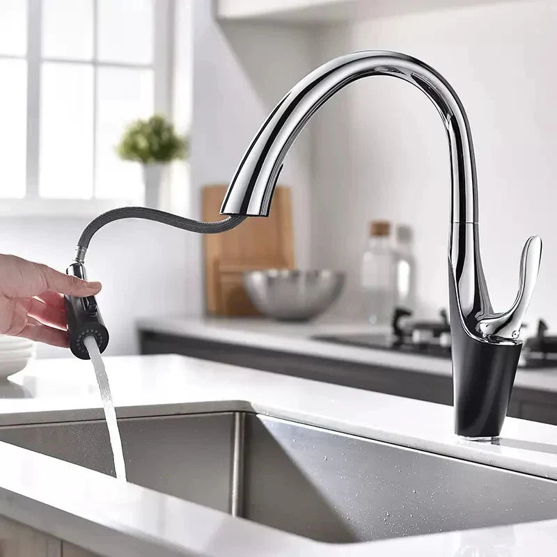 Vekova Luxury Pull-Out Kitchen Faucet